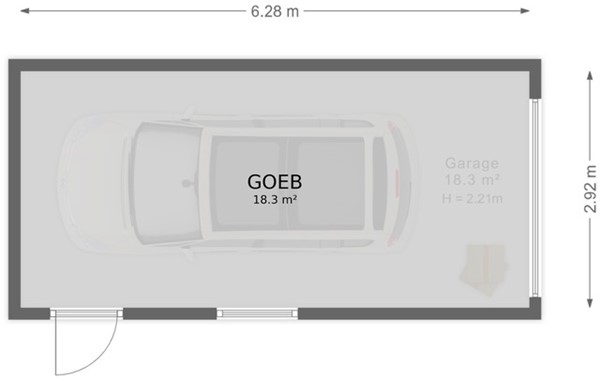Floorplan - Bezaan 27, 3904 PA Veenendaal
